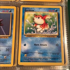 Goldeen 1999 Pokémon card